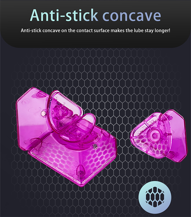 DianSheng Galaxy Cluster Mirror Skewb Magnetic Magic Cube Transparent Purple